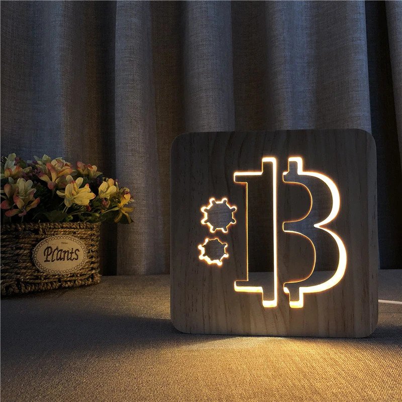 Wooden B-Lamp - iSmart Home Gadgets Limited