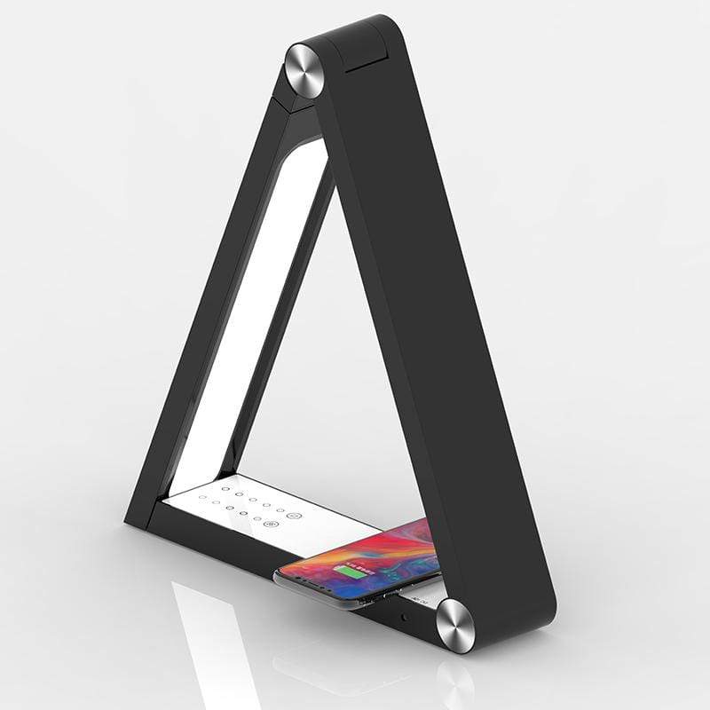 Triangle Wireless Charging Station Lamp - ApolloBox