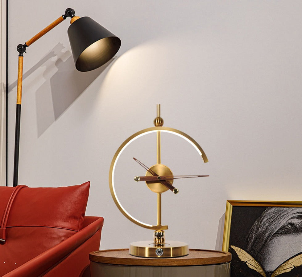 Modern Clock Lamp (Wireless Charging) - iSmart Home Gadgets Limited