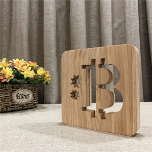 Wooden B-Lamp - iSmart Home Gadgets Limited