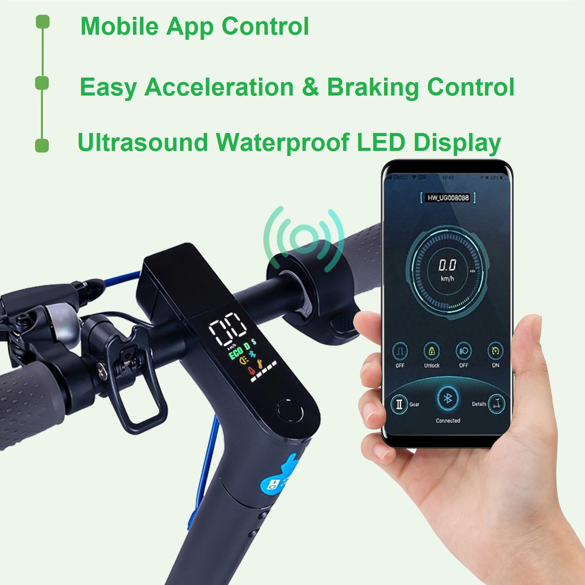 Foldable Electric Scooter H7 - iSmart Home Gadgets Limited