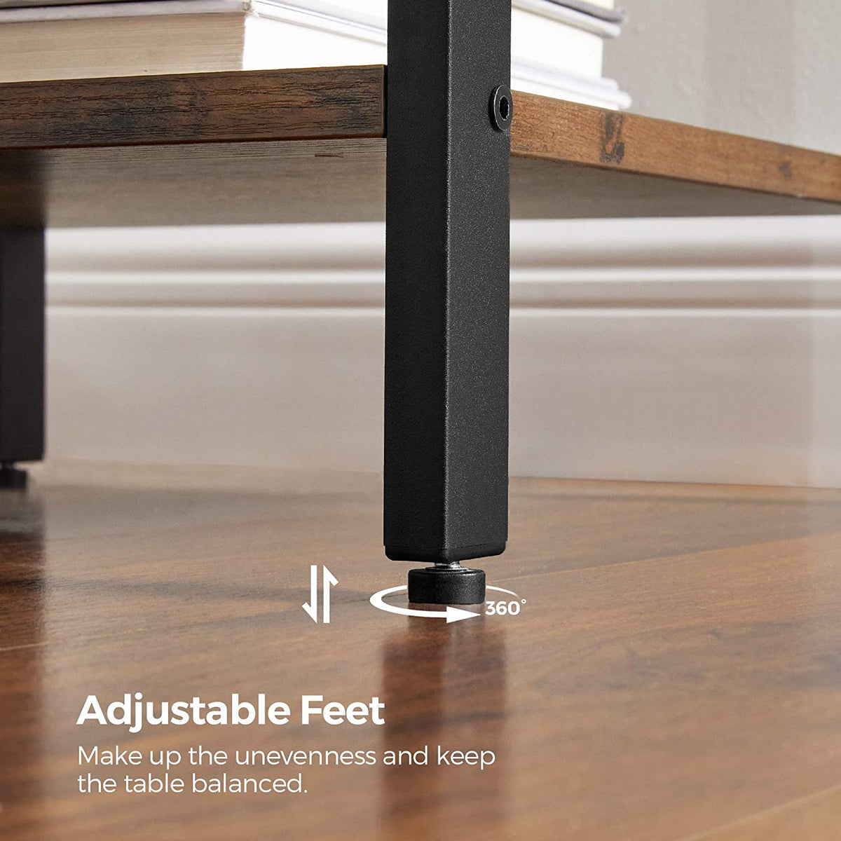 2-Tier Industrial Side Table - iSmart Home Gadgets Limited