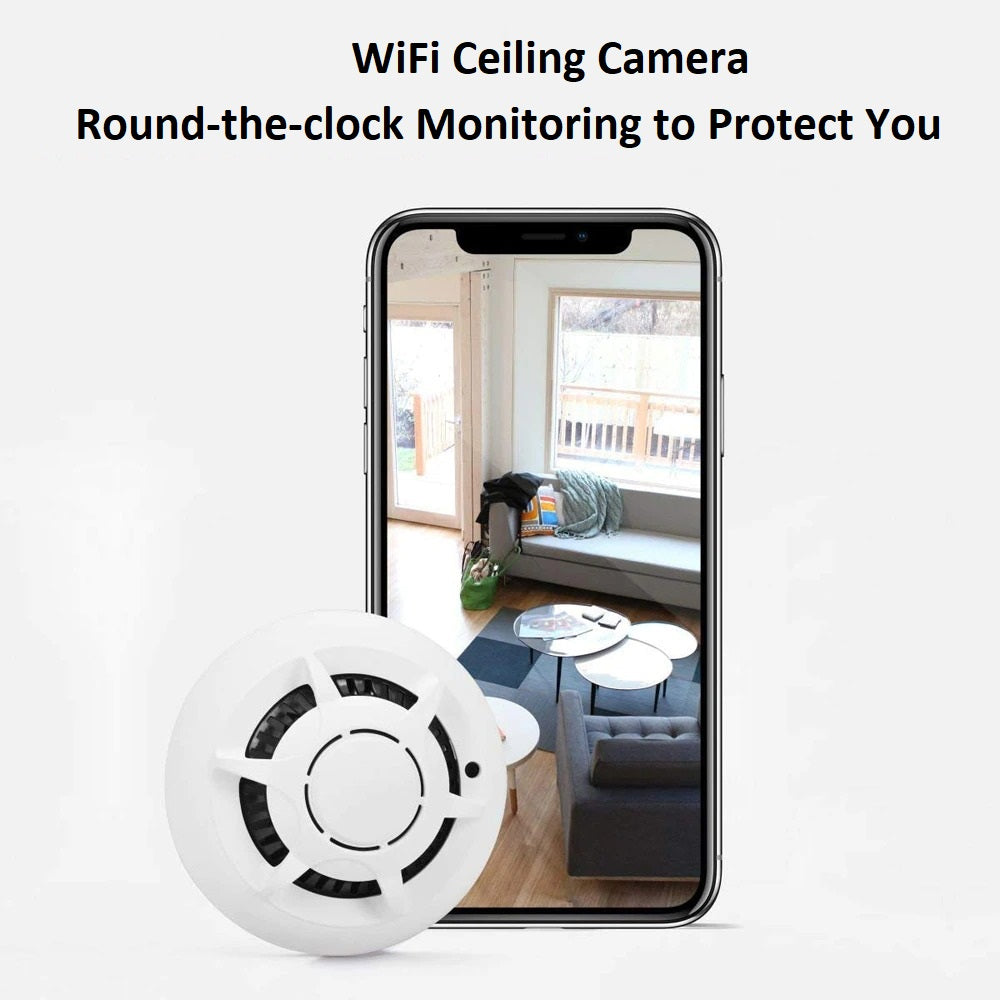 Shell Ceiling Camera WiFi Ceiling SpyCam