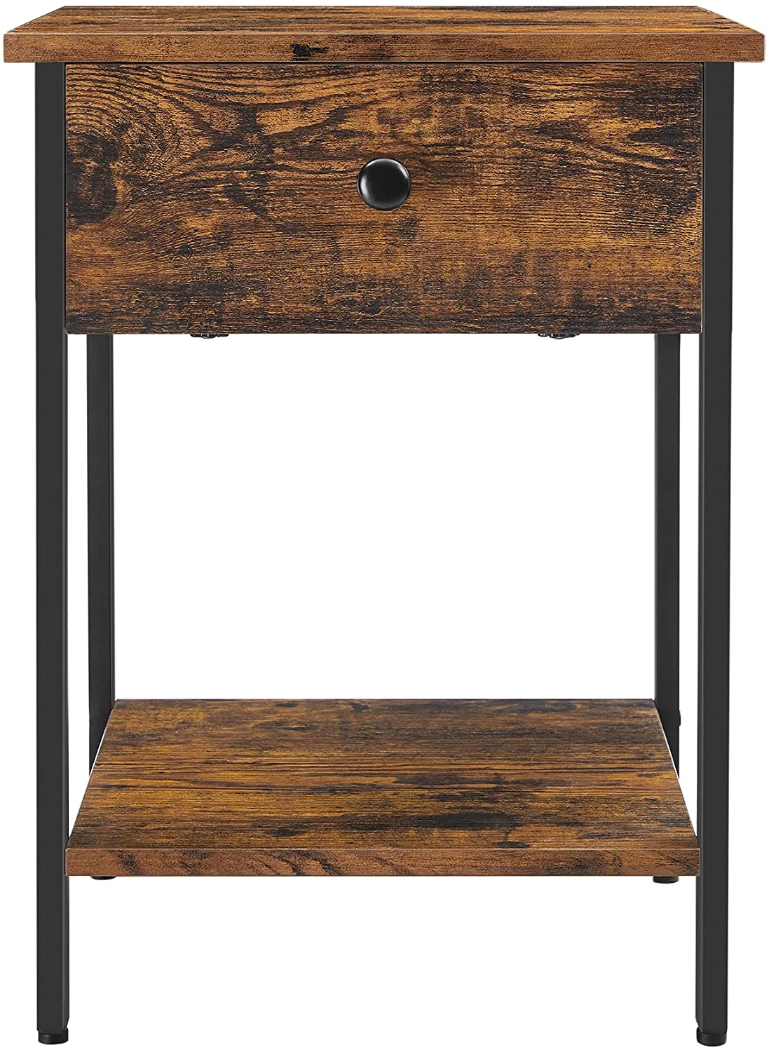 2-Tier Industrial Side Table - iSmart Home Gadgets Limited