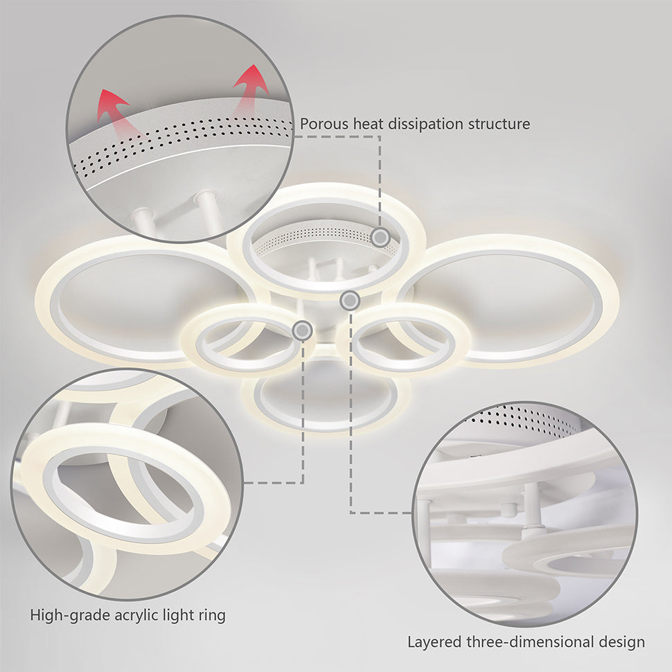 Smart Circle Ceiling Light - iSmart Home Gadgets Limited