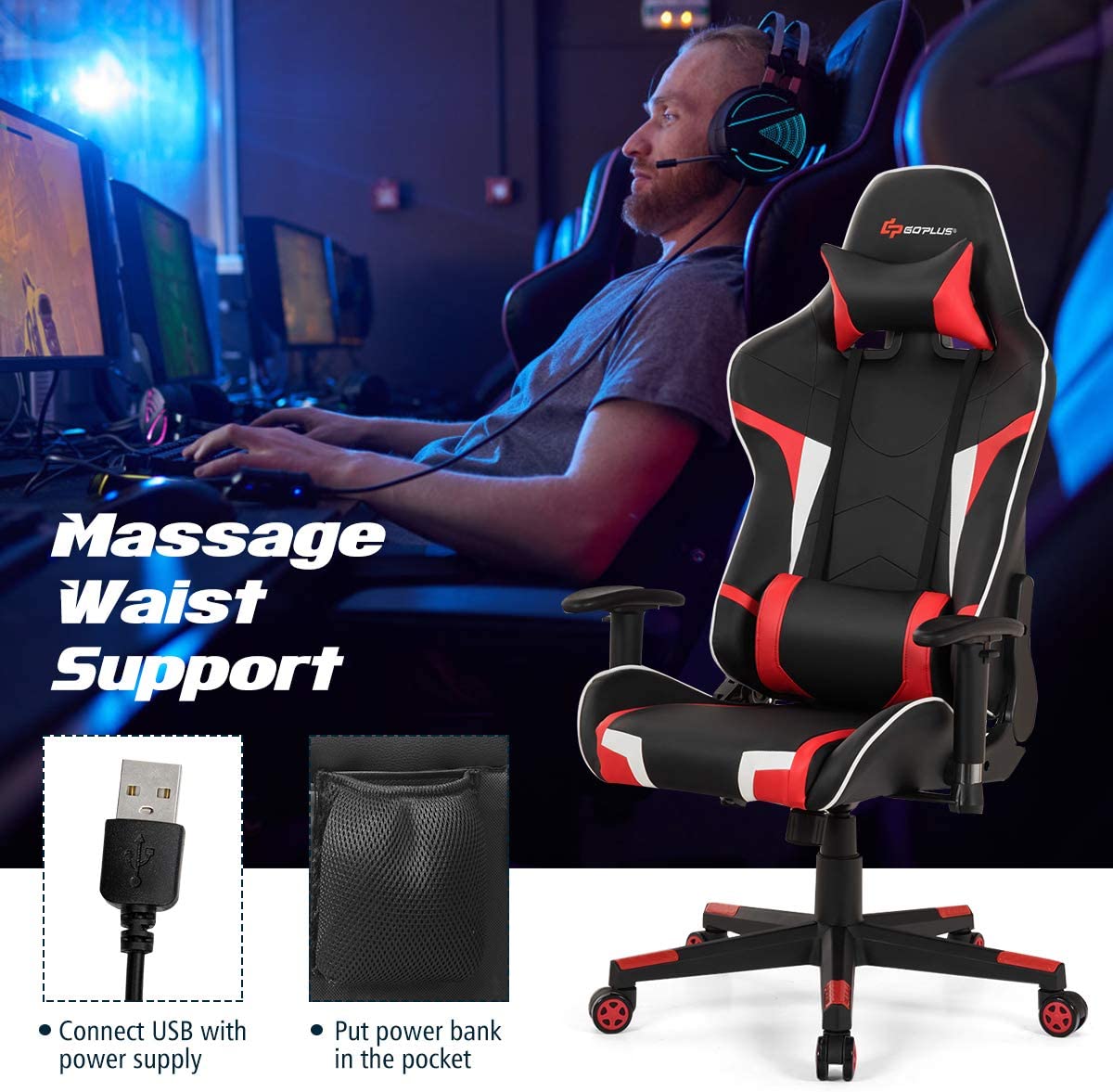 DeusEx™ Gaming Chair - iSmart Home Gadgets Limited
