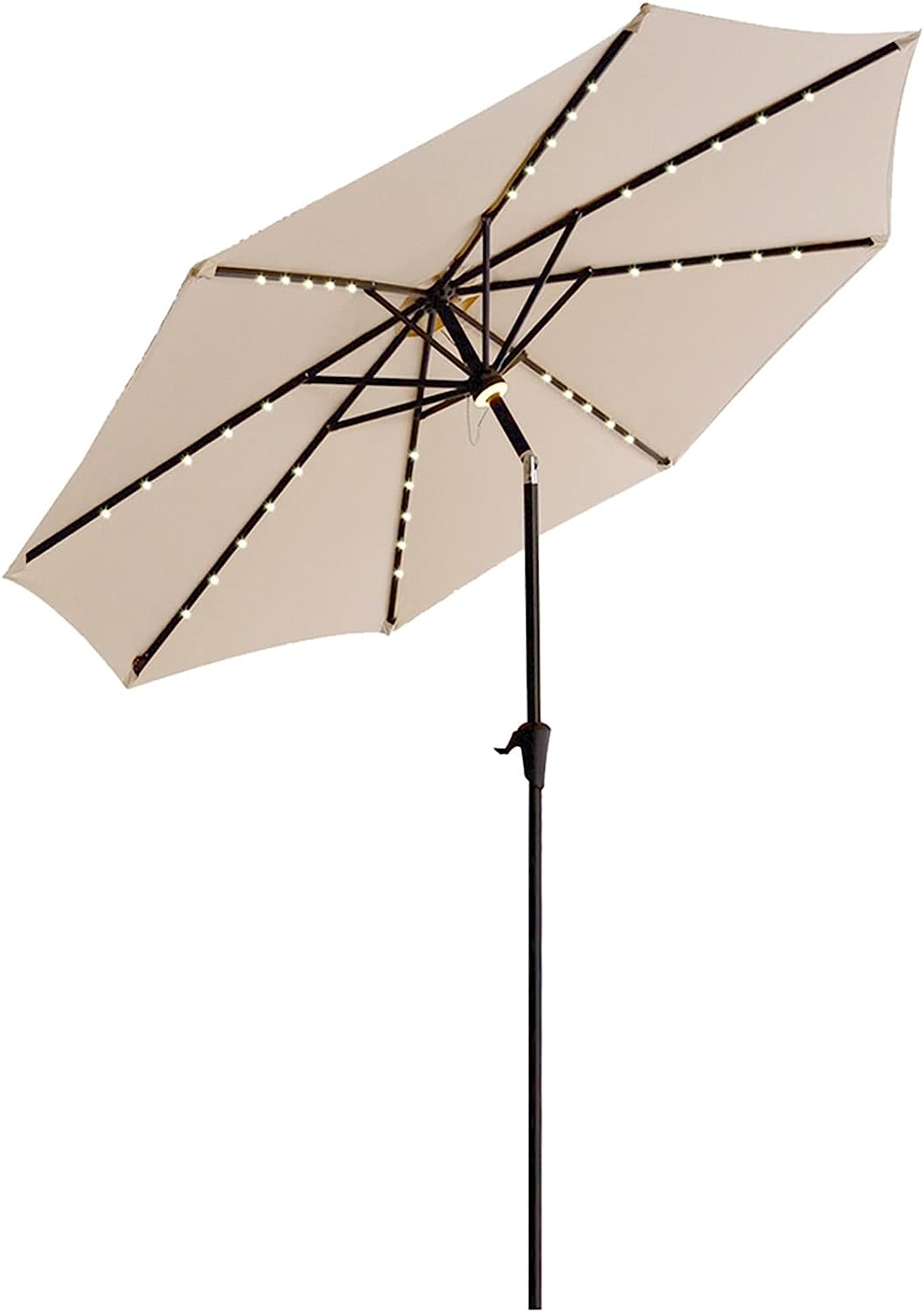 solar umbrella lights | 10-foot patio umbrella with solar lights | string lights for umbrella | umbrella pole light ｜ string lights for patio umbrella ｜ patio umbrella string lights | best umbrella lights ｜ waterproof umbrella lights