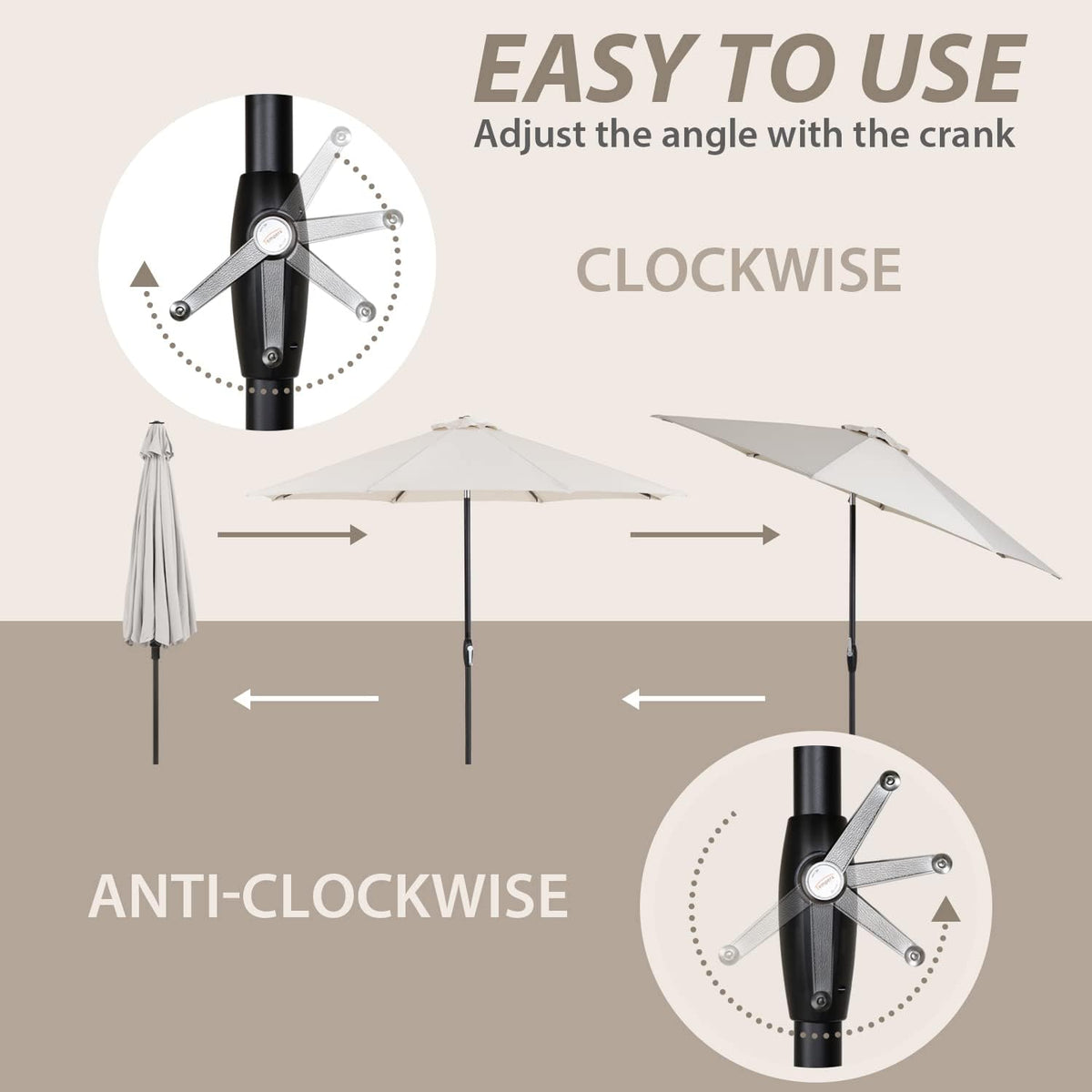 Sleek Patio Umbrella