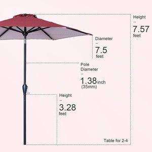 Sleek Patio Umbrella