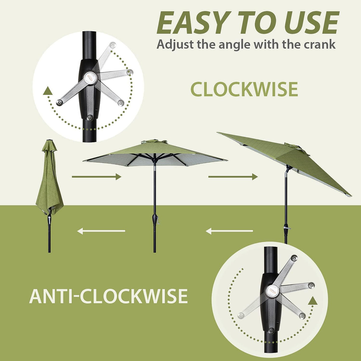 Sleek Patio Umbrella