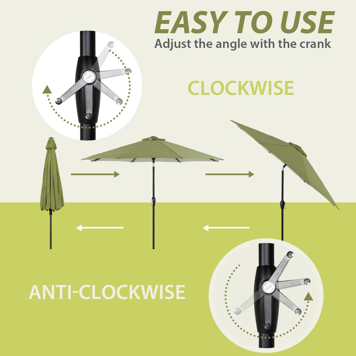 Sleek Patio Umbrella