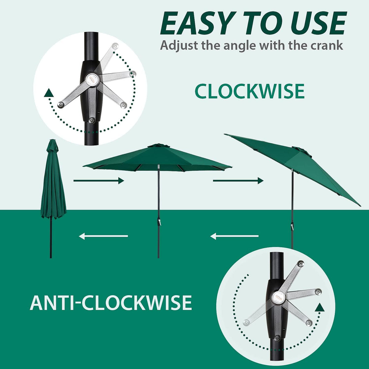 Sleek Patio Umbrella