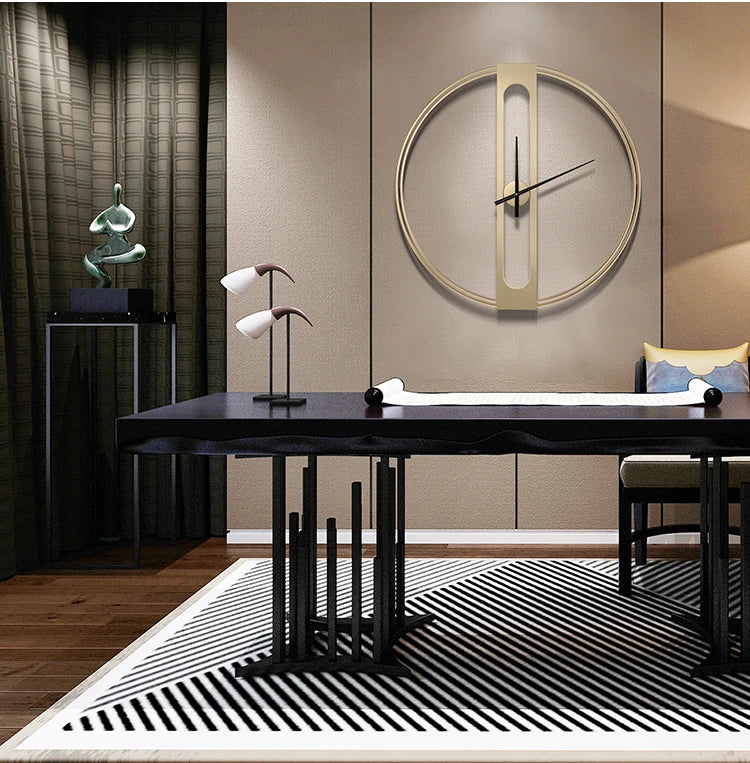 Minimalist Round Wall Clock