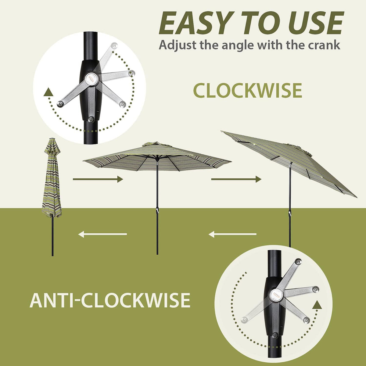 Sleek Patio Umbrella