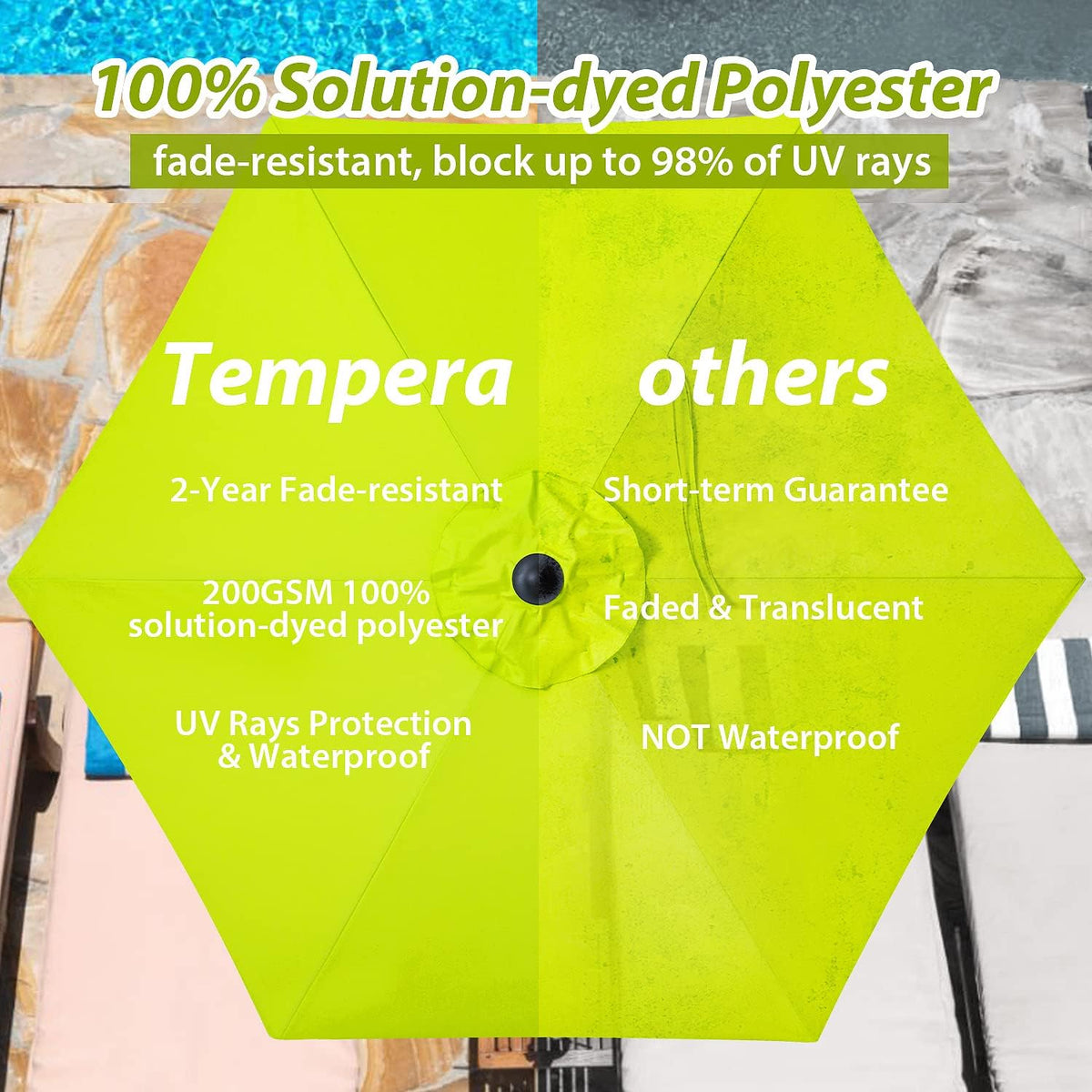 Sleek Patio Umbrella