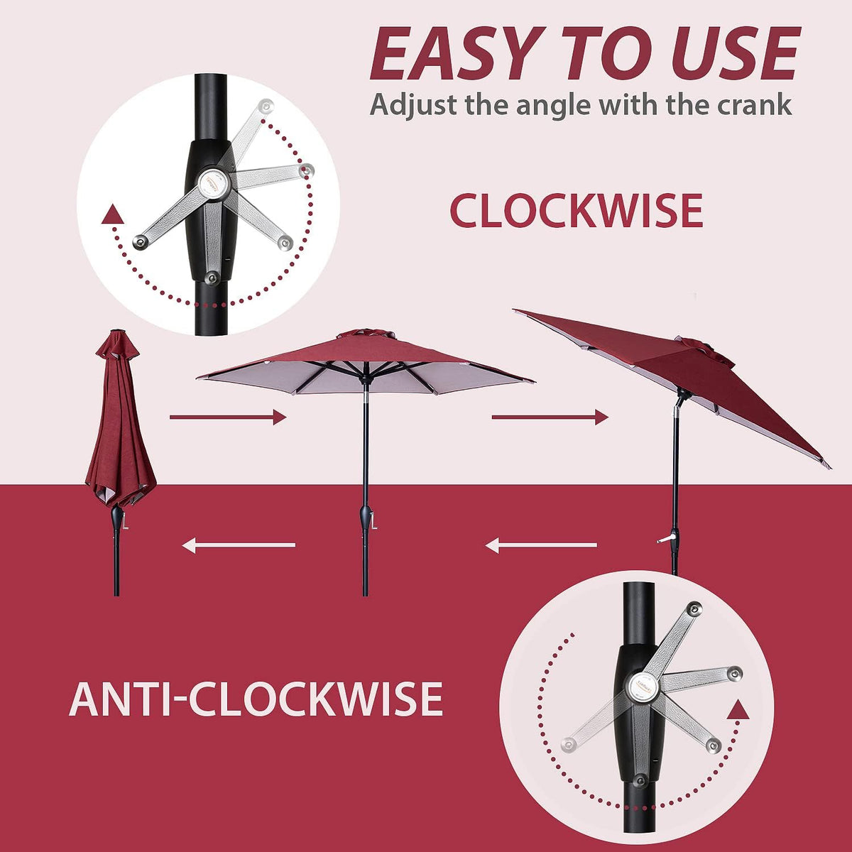 Sleek Patio Umbrella
