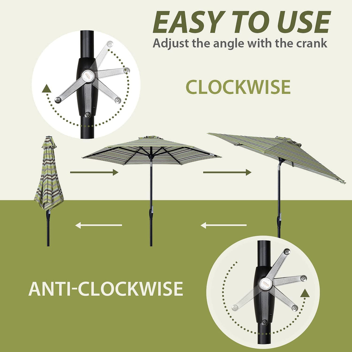 Sleek Patio Umbrella