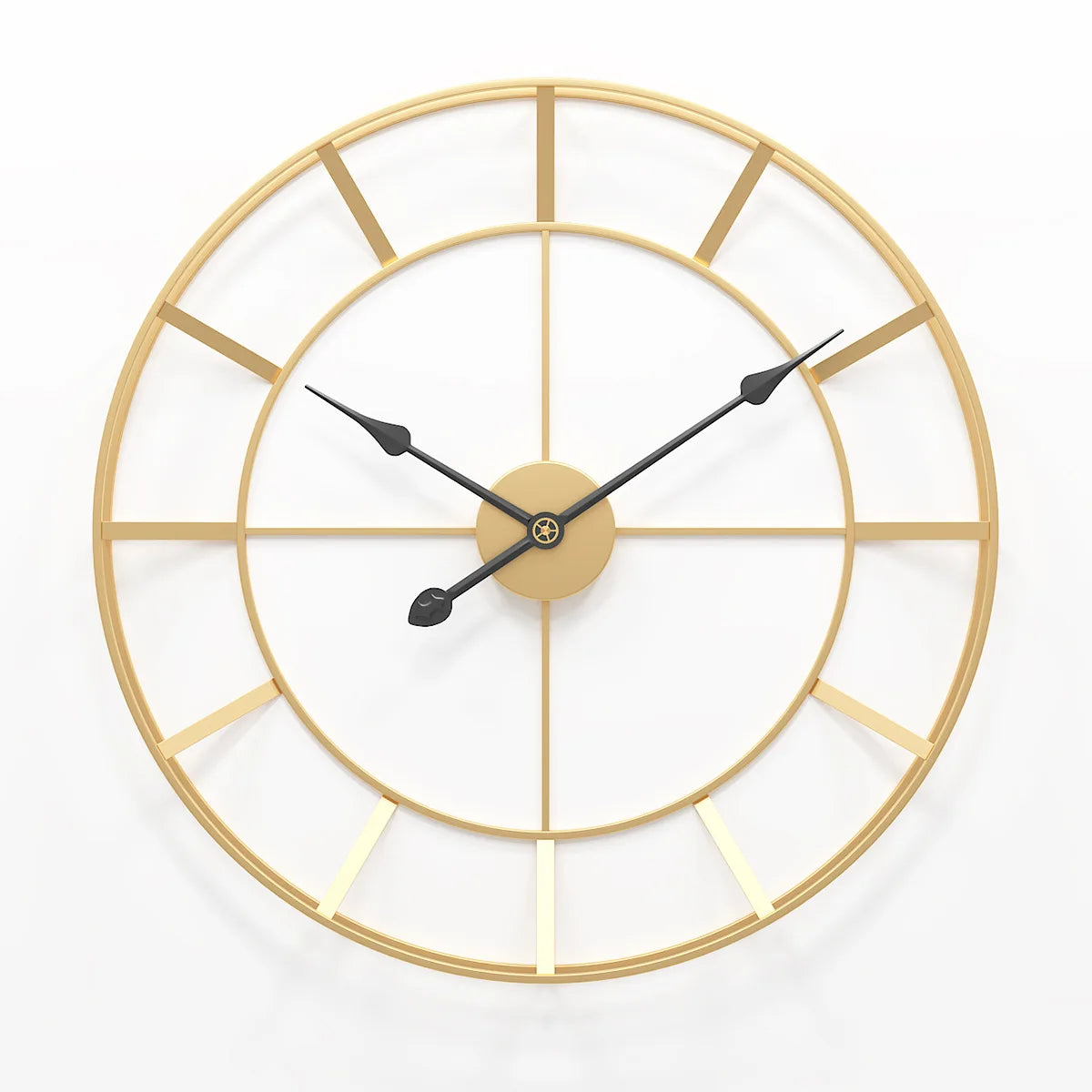 Minimalist Geometric Wall Clock