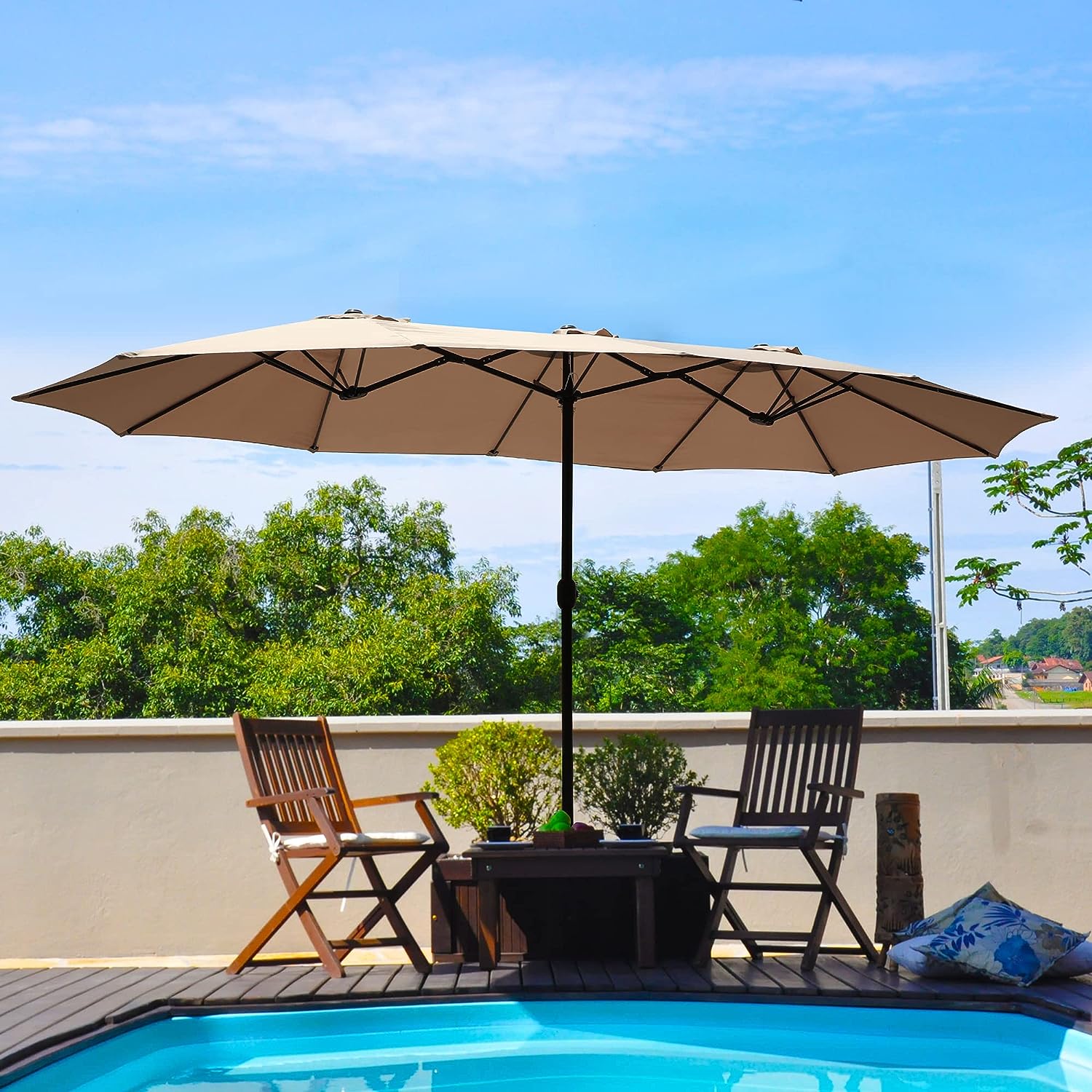 big lots large patio umbrella Ultra Large Patio Umbrella