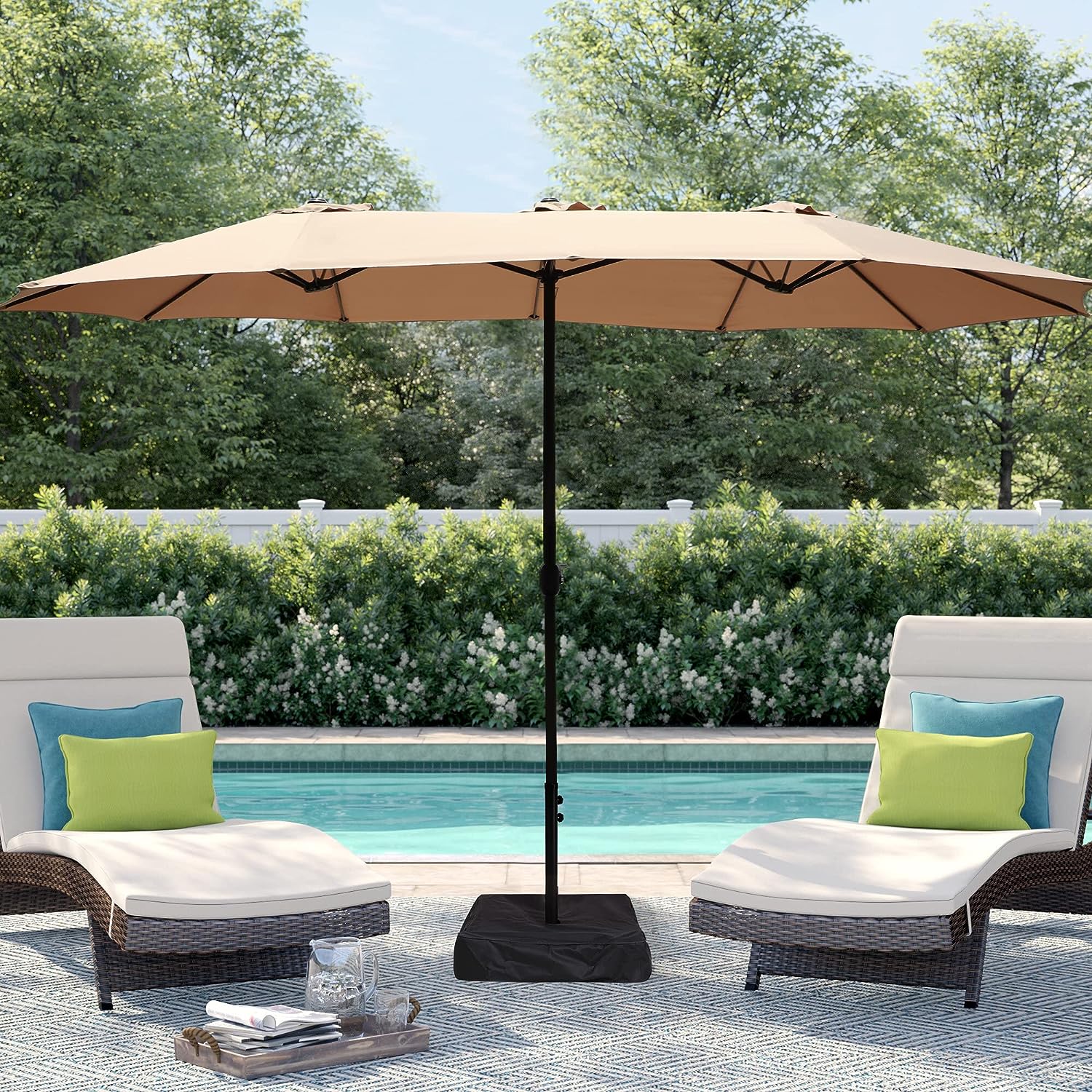 big lot patio umbrellas Ultra Large Patio Umbrella