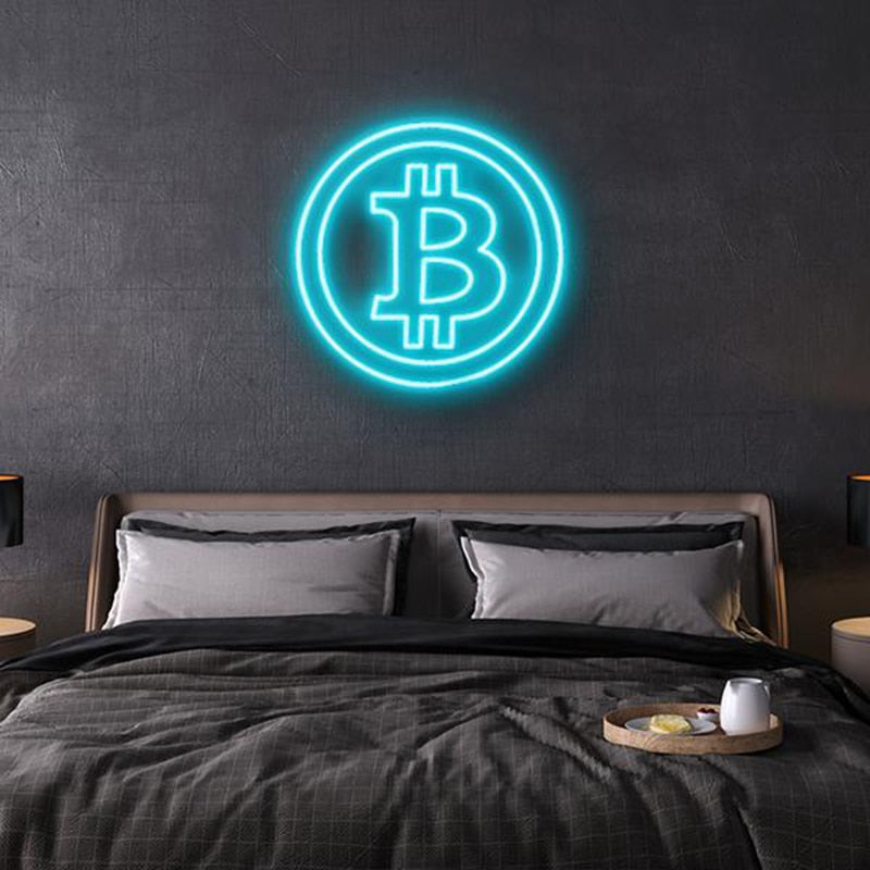 Bitcoin Neon Light - iSmart Home Gadgets Limited