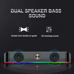 RGB Desktop Soundbar - iSmart Home Gadgets Limited
