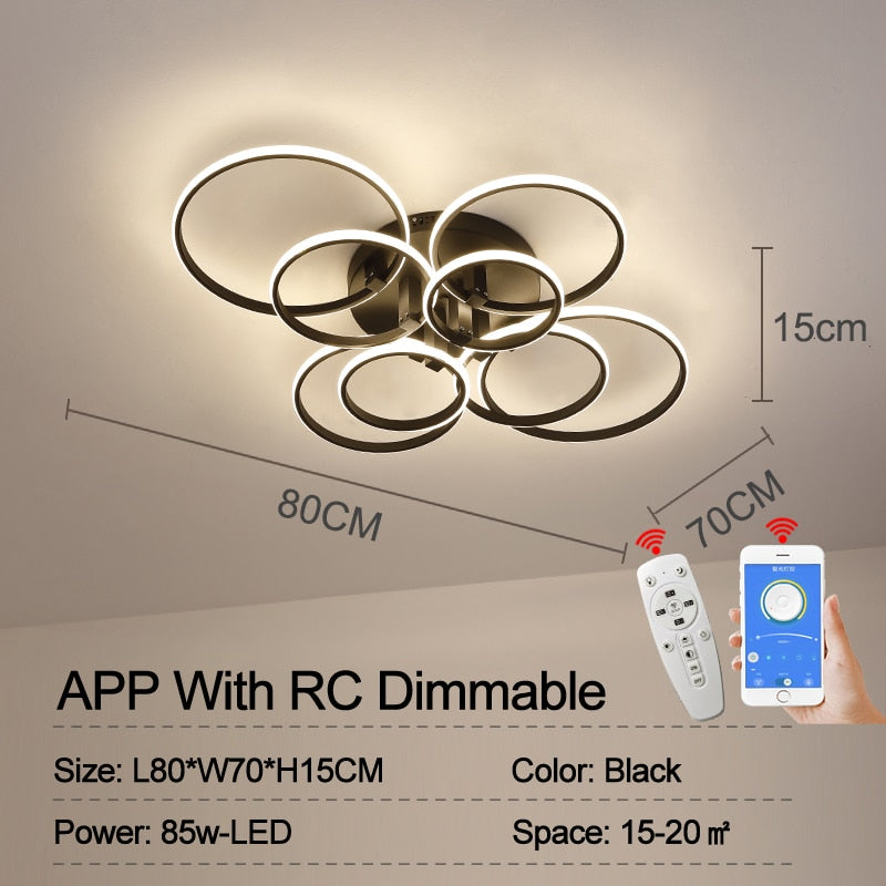 Smart Ring Ceiling Light - iSmart Home Gadgets Limited