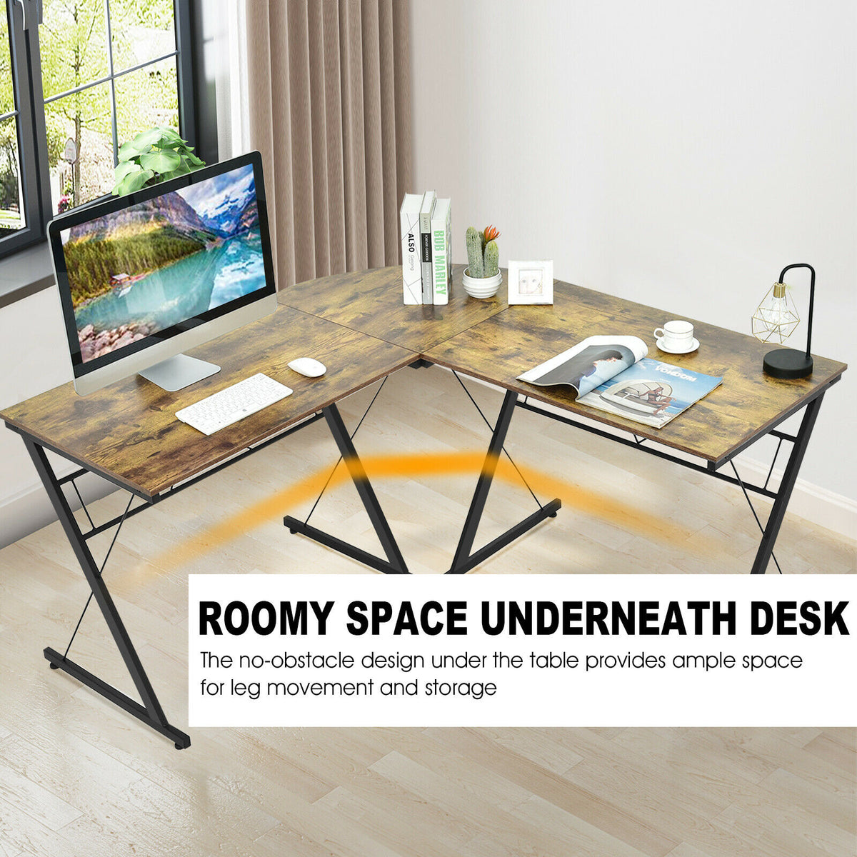 DashPro™ L-shaped Computer Desk - iSmart Home Gadgets Limited