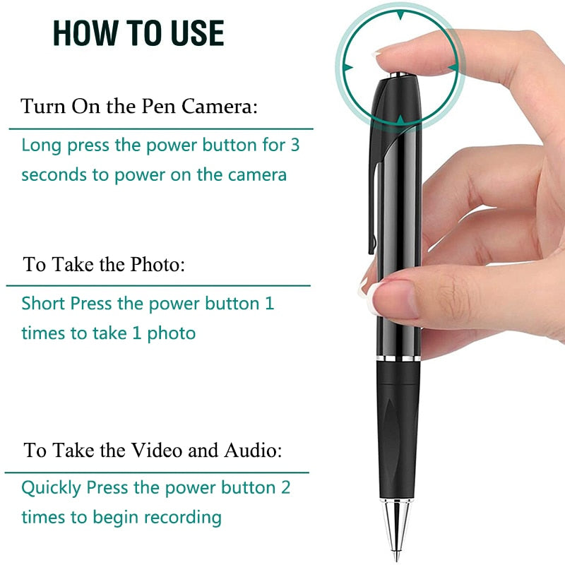 SpyCam Ballpoint Pen - iSmart Home Gadgets Limited