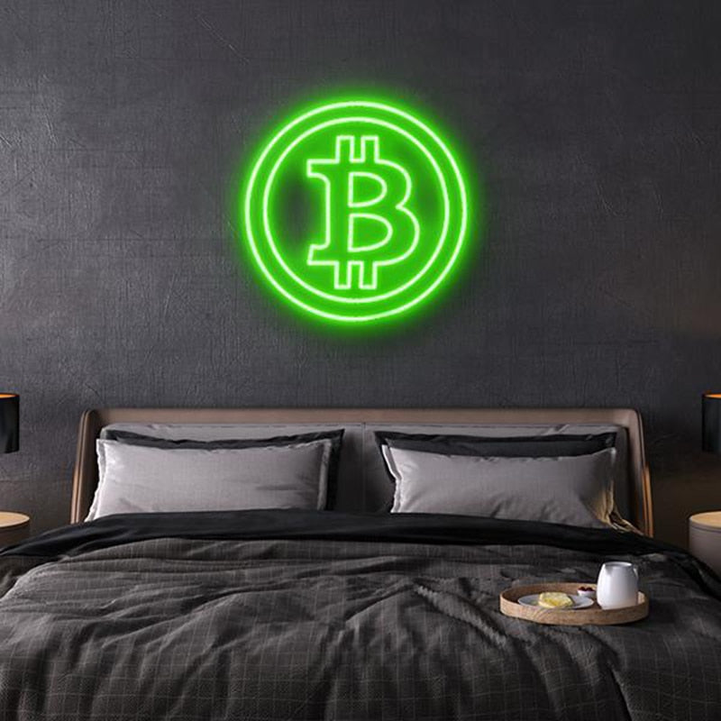 Bitcoin Neon Light - iSmart Home Gadgets Limited