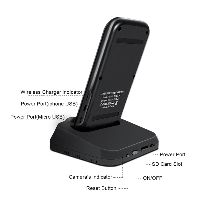 Wireless SmartCharger™ Camera - iSmart Home Gadgets Limited