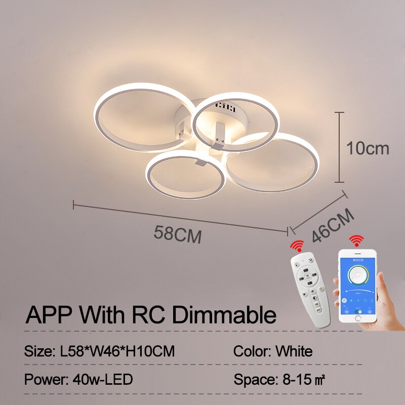 Smart Ring Ceiling Light - iSmart Home Gadgets Limited