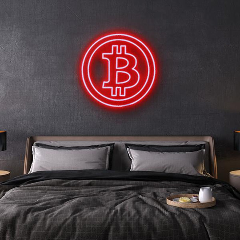 Bitcoin Neon Light - iSmart Home Gadgets Limited