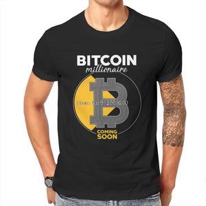 Bitcoin Millionaire T-shirt - iSmart Home Gadgets Limited