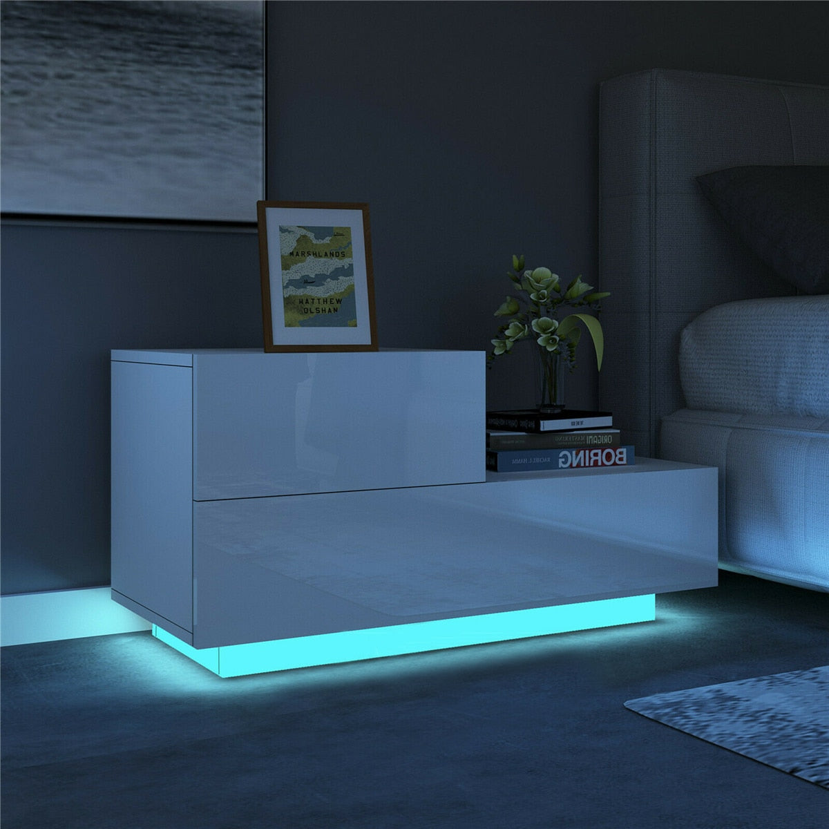 Modern LED Nightstand - iSmart Home Gadgets Limited