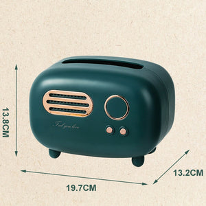 Retro Radio Inspired Tissue Box - iSmart Home Gadgets Limited