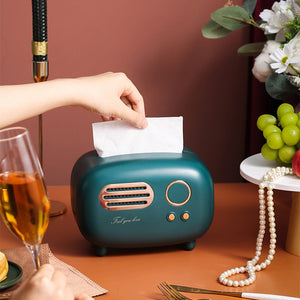 Retro Radio Inspired Tissue Box - iSmart Home Gadgets Limited
