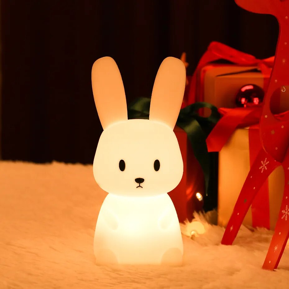 Rabbit led night light on sale