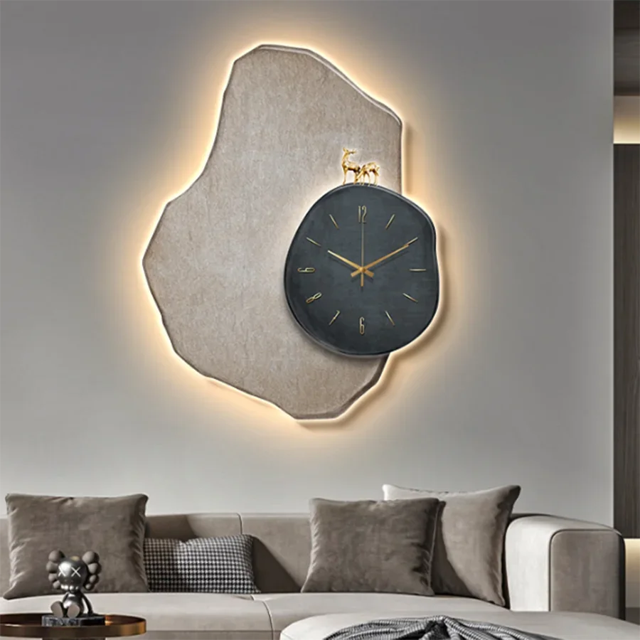 stone wall clock | ancient stone clock | stone table clock | natural stone clock | agate wall clock