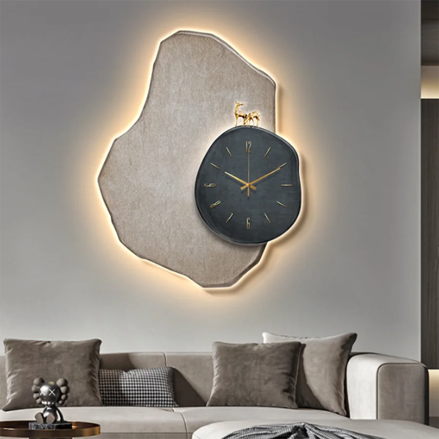 clock wall decor | industrial decor | large wall clocks for living room decor | big clocks for wall living room | living room clock | living room wall clock | living room clocks wall | decorative clock | small wall clocks for living room | natural stones