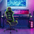 Flashing Gaming Chair with Massager - iSmart Home Gadgets Limited
