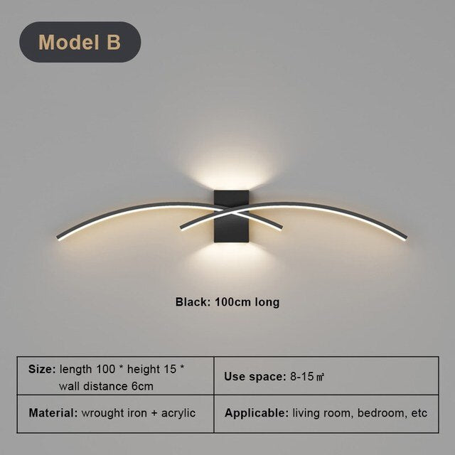 Minimalist Strip Wall Lamp