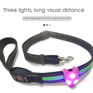 dog collar light | dog collar light up | dog collar light clip | dog safety light | dog led light | dog collar light rechargeable | spotlit collar light