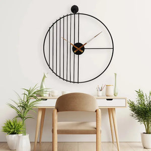 Modern Black Wall Clock