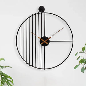 Modern Black Wall Clock