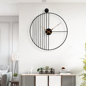 Modern Black Wall Clock