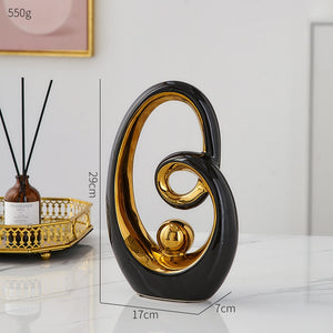 Abstract Ceramic Figurine - iSmart Home Gadgets Limited