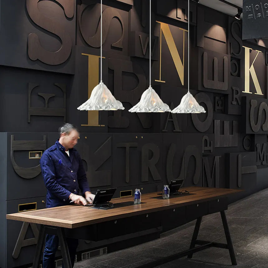 Vintage Wood Pendant Light