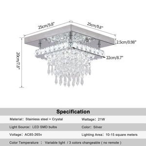 Crystal Ceiling Light - iSmart Home Gadgets Limited
