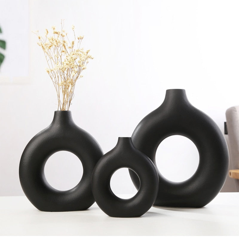 Nordic Circular Vase - iSmart Home Gadgets Limited